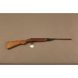 Webley Junior .177 break barrel air rifle, with rifled barrel. Serial or Batch No. 358.