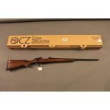 CZ 550 American .243 Winchester bolt action rifle, with original box, instructions, mounts, etc.