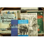 A box of booklets pamphlets and publications on The Irish Troubles,