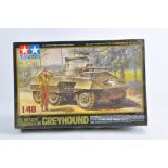 Tamiya 1/48 US M8 Light Armoured Car Greyhound. Plastic Model Kit. Complete. As New.