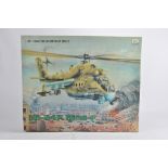 Minihobby Models 1/48 Mi-24 P Hind Helicopter. Plastic Model Kit. As New.