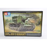 Tamiya 1/48 Russian KV-2 Gigant Heavy Tank. Plastic Model Kit. Complete. As New.