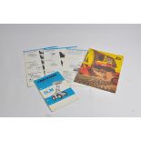 An interesting group of JCB / Chaseside Industrial equipment / Construction sales literature /