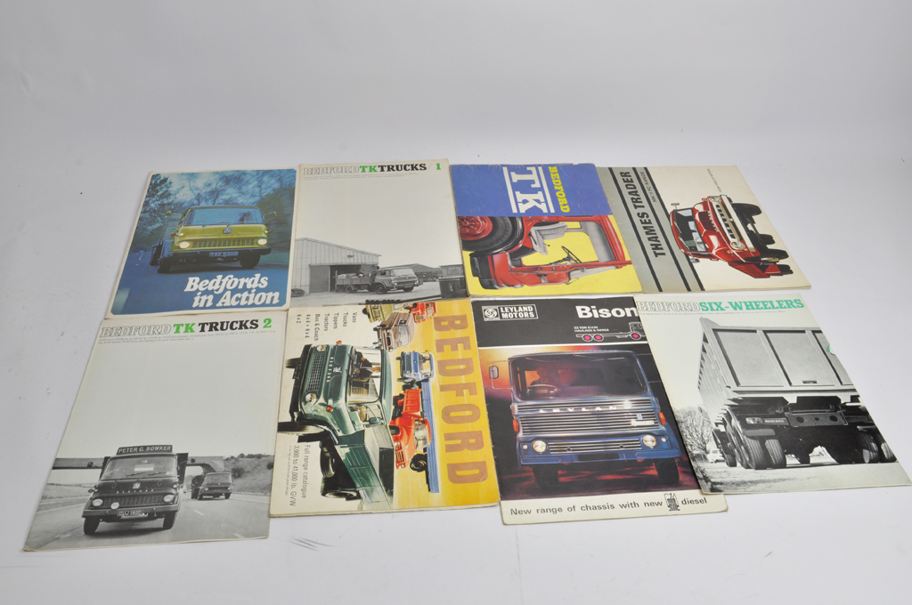 An interesting group of Bedford Truck / Industrial equipment / Construction sales literature /