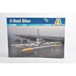 Italeri 1/35 U-Boot Biber. Plastic Model Kit. As New.