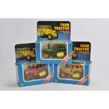 Britains Friction Drive Tractor Group. M in Boxes. (3)