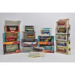 Group of Bus Diecast from various makers. M in Boxes. (16)