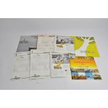 An interesting group of Industrial equipment / Construction sales literature / machinery