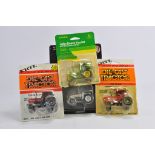 Ertl 1/64 group of Tractors. M in bubble packaging. (4)