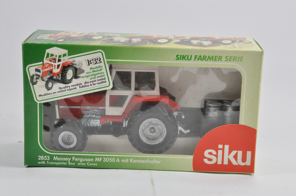 Siku 1/32 Massey Ferguson 3050 Tractor with Load Box. M in Box.