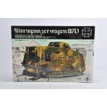 Tauro Model 1/35 Sturmpanzer German Tank. Plastic Model Kit. Complete. As New.