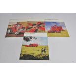 An interesting group of Massey Ferguson Farm sales literature / brochures including tractor