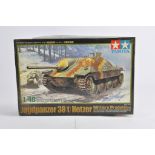 Tamiya 1/48 Jagpanzer 38t Hetzer German Tank. Plastic Model Kit. Complete. As New.