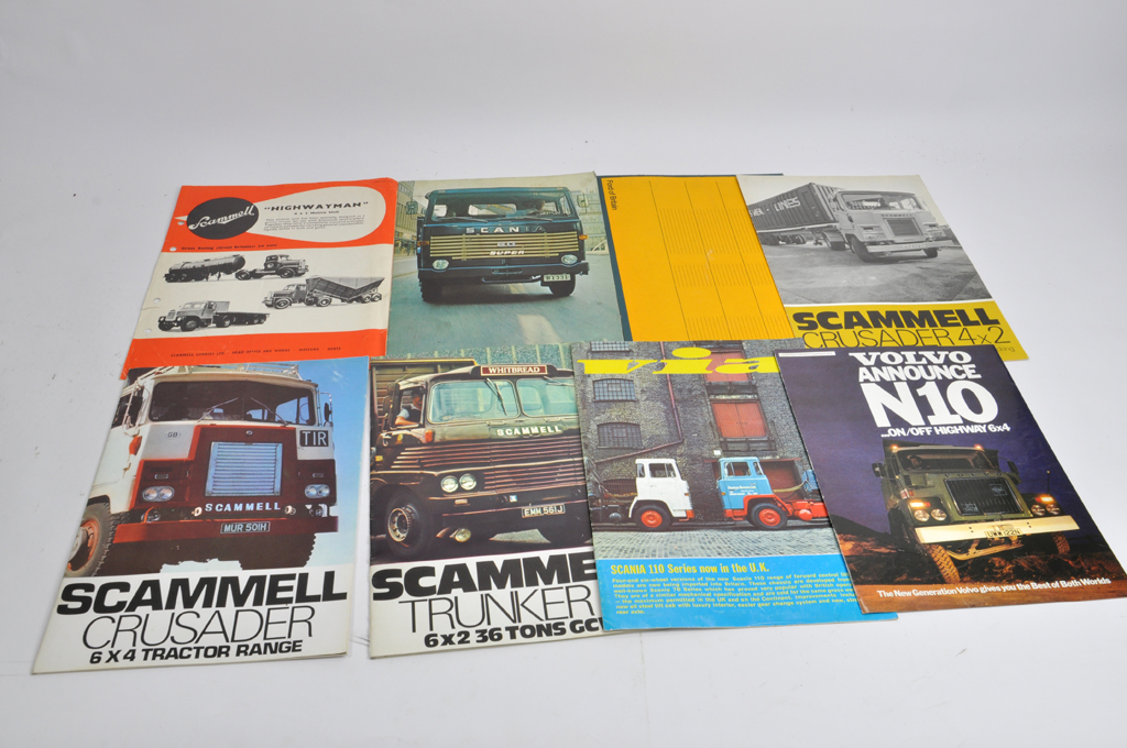 An interesting group of Scammell and others Truck / Industrial equipment / Construction sales