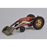 Fun Ho Early Aluminium and Plastic Tractor with Front Loader. G.