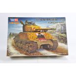 Hobby Boss 1/48 US M4A3E8 Korean War Tank. Plastic Model Kit. Complete. As New.