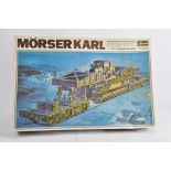 Hasegawa 1/72 Morser Karl. Plastic Model Kit. As New.