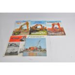 An interesting group of Preistman Industrial equipment / Construction sales literature / machinery