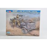 Hobby Boss 1/35 RSOV with MK 19 Grenade Launcher. Plastic Model Kit. As New.