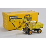 NZG No. 2213 Faun-Frisch Wheeled Excavator. NM to M in VG to E Box.