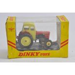Dinky No. 305 David Brown red/yellow. Export Box. G in F Box.