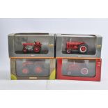 Group of 1/43 Universal Hobbies Tractors. M in Boxes. (Boxes have some smoke staining).