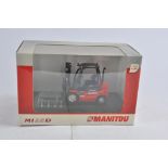 Universal Hobbies 1/32 Manitou Forklift. M in Box (Box has some smoke staining).