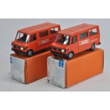 Conrad No. 1602 Mercedes Minibus Van x 2. Raule. M in Boxes. Rare. (2)