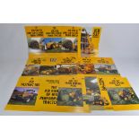 Tractor and Machinery Sales Literature / Manuals / Brochure Group . Mainly JCB Selection. (qty)