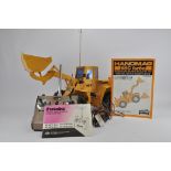 Extremely Rare Kyosho Hanomag 66c Turbo Power Loader 1/12 Scale Wheel Loader. Radio Control. Built