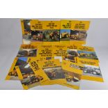 Tractor and Machinery Sales Literature / Manuals / Brochure Group . Mainly JCB Selection. (qty)