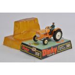 Dinky No. 308 Leyland 384 Tractor. Orange. VG to E in F Box.
