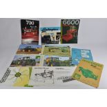 Tractor and Machinery Sales Literature / Manuals / Brochure Group . Misc Selection. (qty)