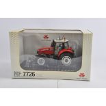 Universal Hobbies 1/32 Massey Ferguson 7726 Tractor. M in Box (Box has some smoke staining).