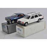 Conrad 1/35 No. 1501 and 1502 Mercedes Saloon and Estate Cars. M in Boxes. Rare. (2)