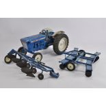 Ertl 1/16 Ford 4000 Tractor Set. Generally G. (3)