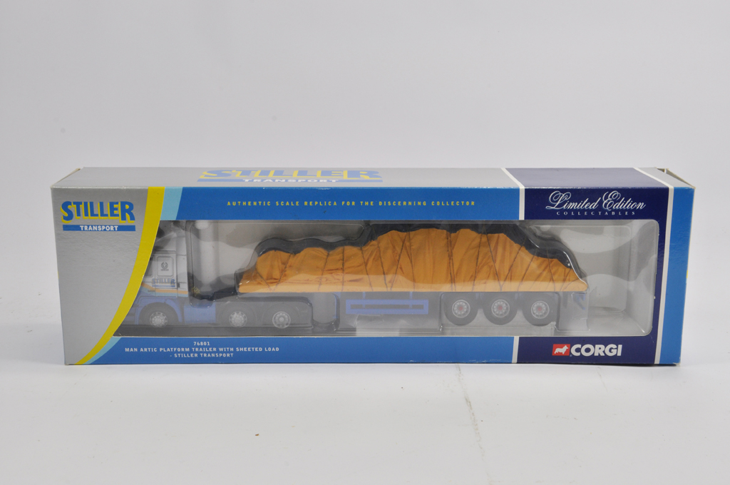 Corgi Diecast Commercial Truck. CC76801. Stiller Transport. M in Box