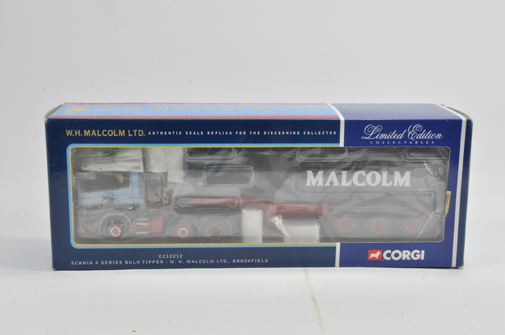 Corgi Diecast Commercial Truck. CC12212. WH Malcolm. M in Box