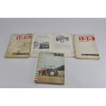 Tractor and Machinery Literature / Manuals / Brochure Group to include Massey Ferguson issues. (4)