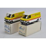 Conrad No. 1603 Mercedes Van x 2. MEWA. M in Boxes. Rare. (2)