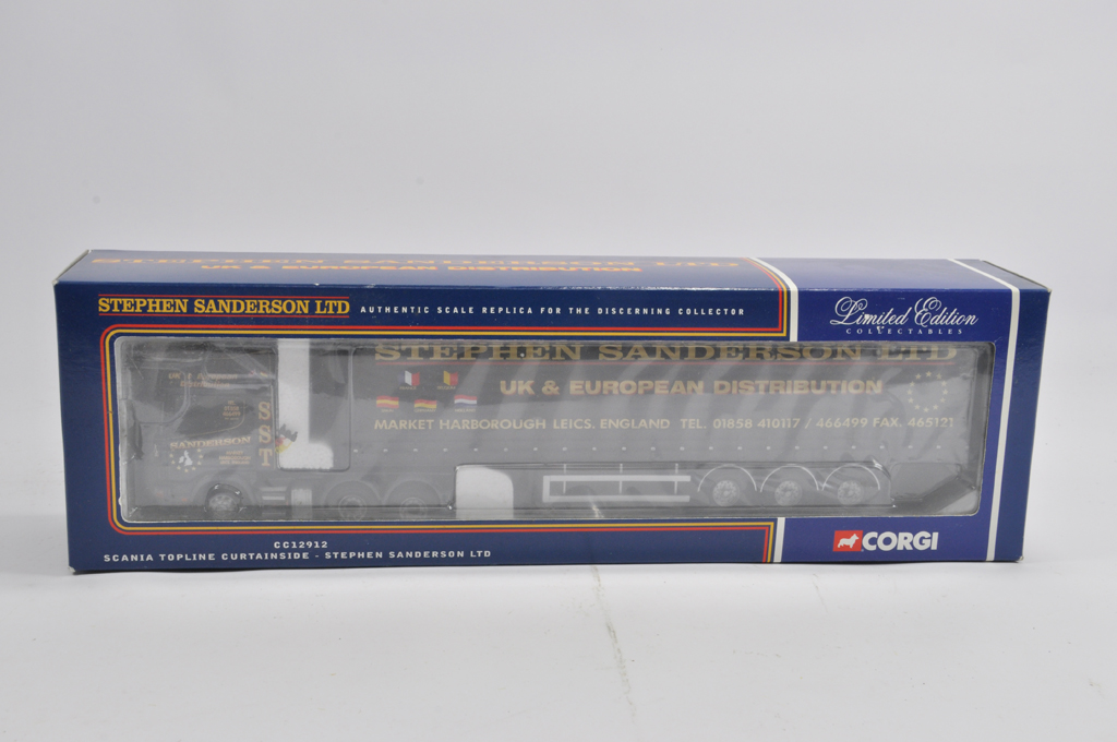 Corgi Diecast Commercial Truck No. CC12912. Stephen Sanderson. M in Box