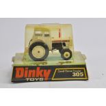 Dinky No. 305 David Brown 990 Tractor. Brown White. E to NM in G Box.