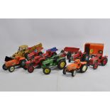 Mainly Britains Tractor Group. F. (14)