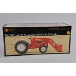 Ertl Precision Series 1/16 1957 Ford 641 Tractor with 725 Loader. NM to M in VG to E Box.