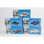 Corgi Vanguard Diecast comprising classic police car issues. M in Boxes. (5)