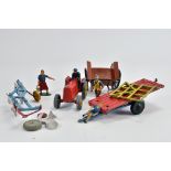 Misc Selection of Vintage Farm related diecast including Charbens Tractor, Crescent issues etc.