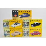 Corgi Vanguard Diecast comprising classic car issues. M in Boxes. (5)