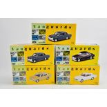 Corgi Vanguard Diecast comprising classic car issues. M in Boxes. (5)