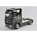 Impressive Hand Built Plastic Large Scale (1/24-25 scale) Truck. MB Actros. VG.