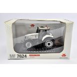 Universal Hobbies 1/32 Massey Ferguson 7624 Tractor. White Edition. M in Box (Some light smoke
